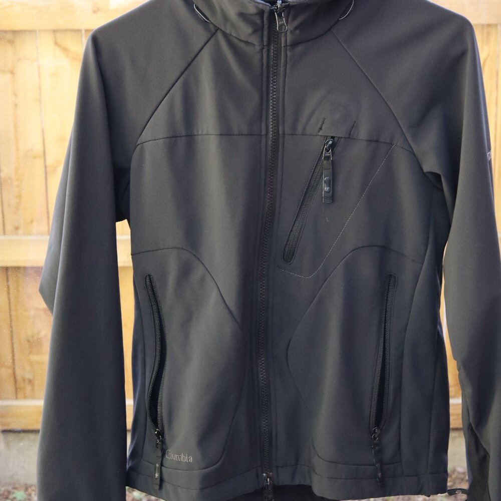 Columbia Sportswear Company Titanium Tech Black Shell Jacket Women's S
